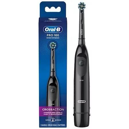 Электрическая зубная щетка OralB Pro 100 Crossaction