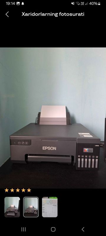 Printer Sotiladi yangi karobka hali