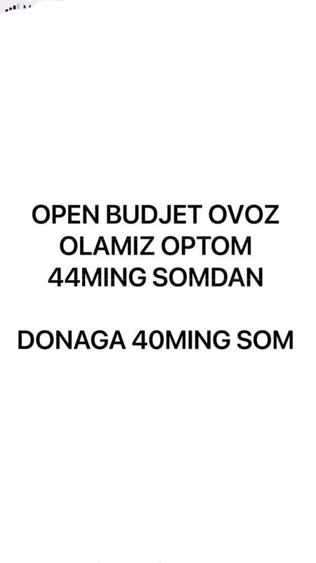 open budjet ovoz olamiz