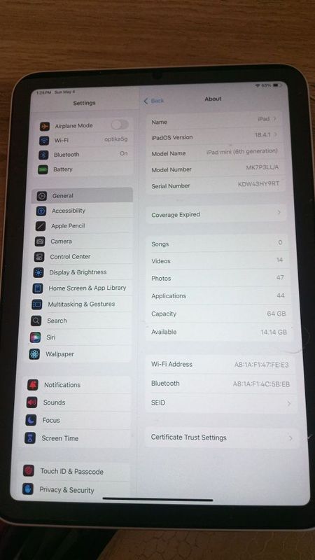 **iPad mini 6 (64 ГБ) + Apple Pencil – Отличное состояние, 5,500,000 s **iPad mini 6 (64 ГБ) + Apple Pencil – Отличное состояние, 5,500,000 s