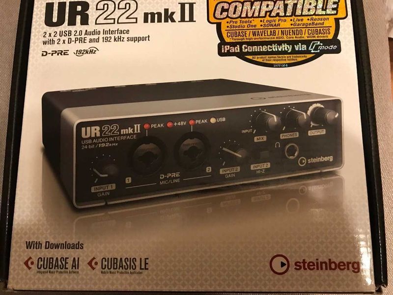 Звуковая карта Steinberg UR 22 mkII
