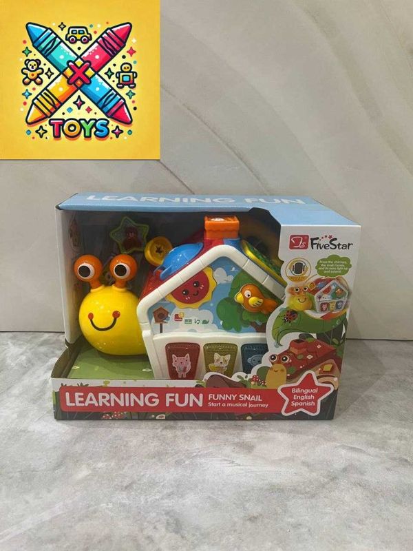 Развивающая игрушка "Learning Fun — Funny Snail" Развивающая игрушка "Learning Fun — Funny Snail"