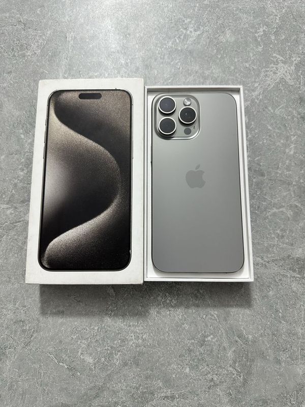 iPhone 15 Pro Max 256GB Natural Titanium iPhone 15 Pro Max 256GB Natural Titanium