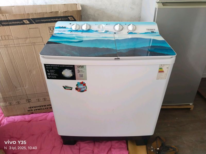 Kir mashina pol avtomat 10 kg lik artel Kir mashina pol avtomat 10 kg lik artel