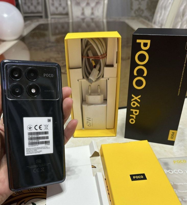 Poco x6 pro 5gb 12/512 Poco x6 pro 5gb 12/512