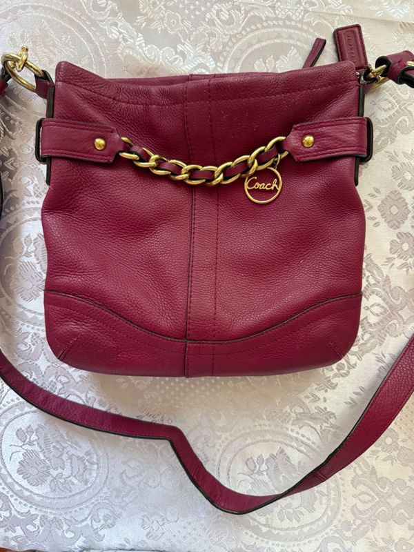 Сумка кожаная винтажная Coach Сумка кожаная винтажная Coach