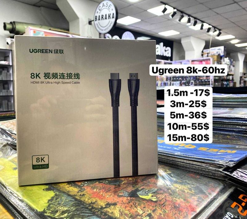 a28electronics предлагает - новый ugreen hdmi 8k -60hz от 1,5м до 15м