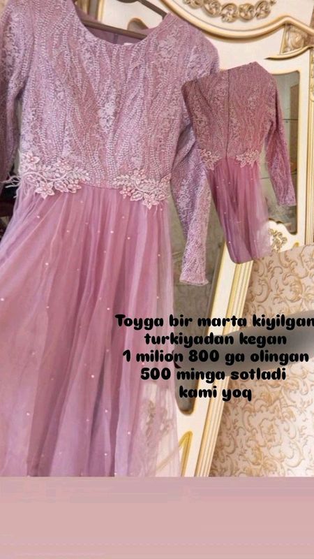 To'yda 1 marta kiyilgan To'yda 1 marta kiyilgan