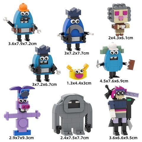 Лего Спрунки от MOC Лего Спрунки от MOC