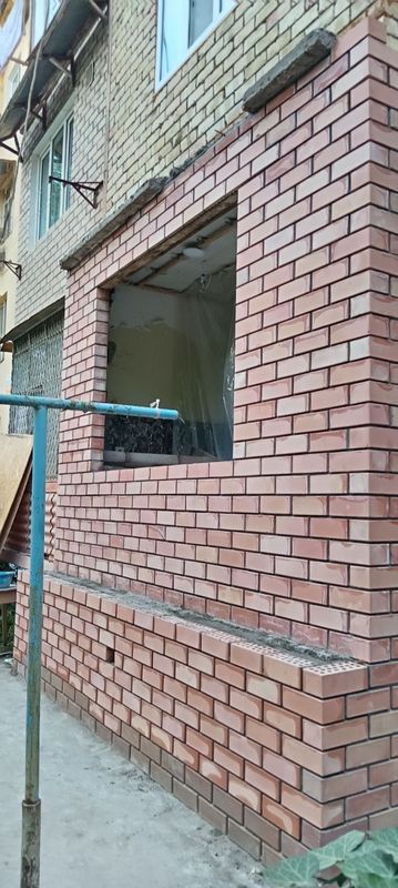 Balkonga g'isht teramiz.Kladka Керпичная кладка Balkonga g'isht teramiz.Kladka Керпичная кладка