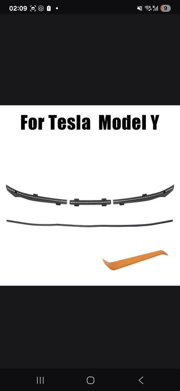 Уплотнительная лента капота для Tesla 3 Y Уплотнительная лента капота для Tesla 3 Y