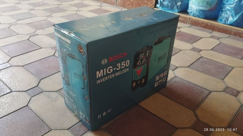 Новый инверторный сварочный аппарат Bosch MIG350 Новый инверторный сварочный аппарат Bosch MIG350