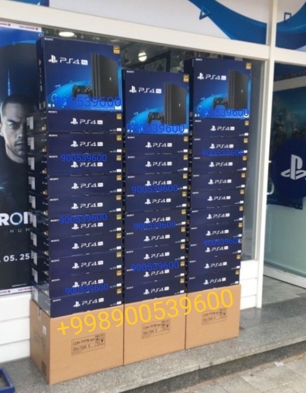 Playstation 4 Pro Ps4 Pro 100 Top с играми 2-джойстик Novi оптом