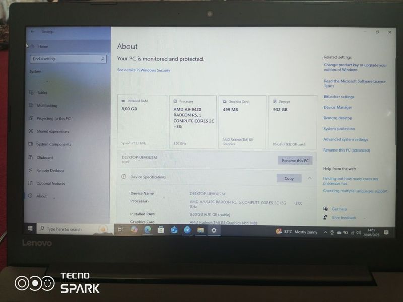 Lenovo 80XV Noutbook