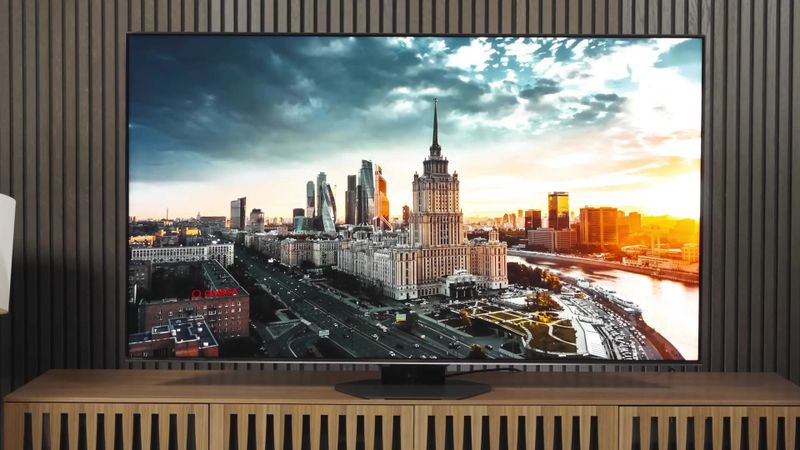 Телевизор QLED Samsung QE85Q80D 85" (Новинка 2024) + Акция