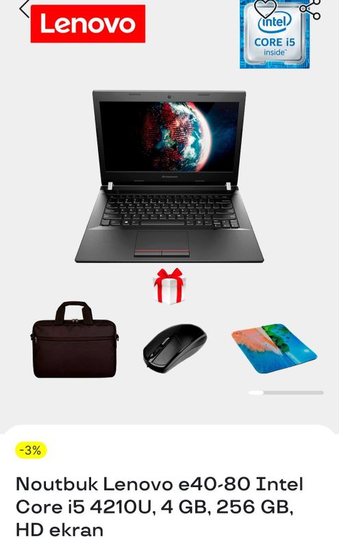 Noutbuk Lenovo 256 Noutbuk Lenovo 256