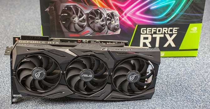 Видеокарта ASUS GeForce RTX 2080 Super STRIX OC 8GB / 256 бит Видеокарта ASUS GeForce RTX 2080 Super STRIX OC 8GB / 256 бит