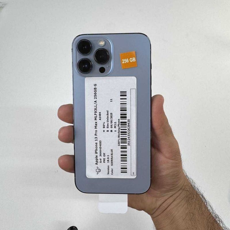 Apple IPhone 13 Pro Max 256 GB Sierra Blue (B/U) (9420) Apple IPhone 13 Pro Max 256 GB Sierra Blue (B/U) (9420)