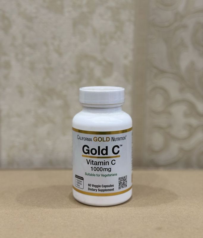 Gold Vitamin С, витамин С , 1000 мг 60 капсул