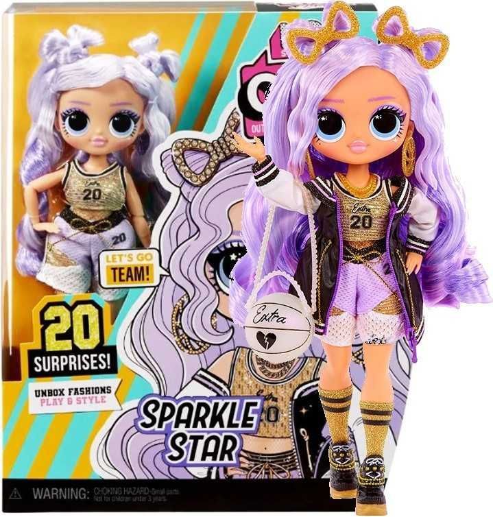 Кукла ЛОЛ Искорка Стар L.O.L. OMG Sports Fashion Doll Sparkle Star