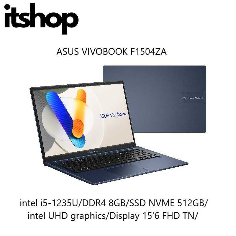 Asus Vivobook F1504ZA i5-1235U/DDR4 8GB/SSD 256GB/Display 15'6 FHD Asus Vivobook F1504ZA i5-1235U/DDR4 8GB/SSD 256GB/Display 15'6 FHD