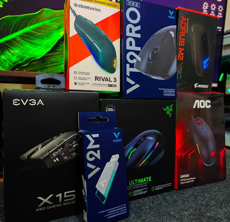 НОВЫЕ! Игровые мышкы Razer,HyperX,Rapoo,EVGA,Aorus SteelSeries AOC НОВЫЕ! Игровые мышкы Razer,HyperX,Rapoo,EVGA,Aorus SteelSeries AOC
