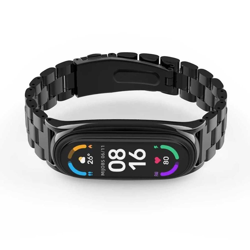 Металлический ремешок Yahei для Xiaomi Mi Band 6 Металлический ремешок Yahei для Xiaomi Mi Band 6