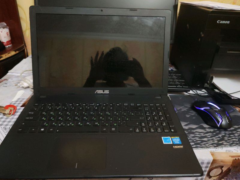 ноутбук ASUS,тиник ишлиди, айби зарядда ишлиди ноутбук ASUS,тиник ишлиди, айби зарядда ишлиди