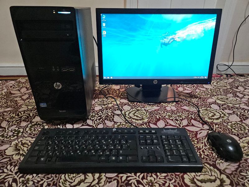 HP stol kompyuteri komplekti HP stol kompyuteri komplekti