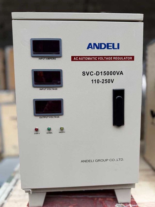 ANDELI STABILIZATOR 15000V/220V 1-yil kafolar dostavka bor ANDELI STABILIZATOR 15000V/220V 1-yil kafolar dostavka bor