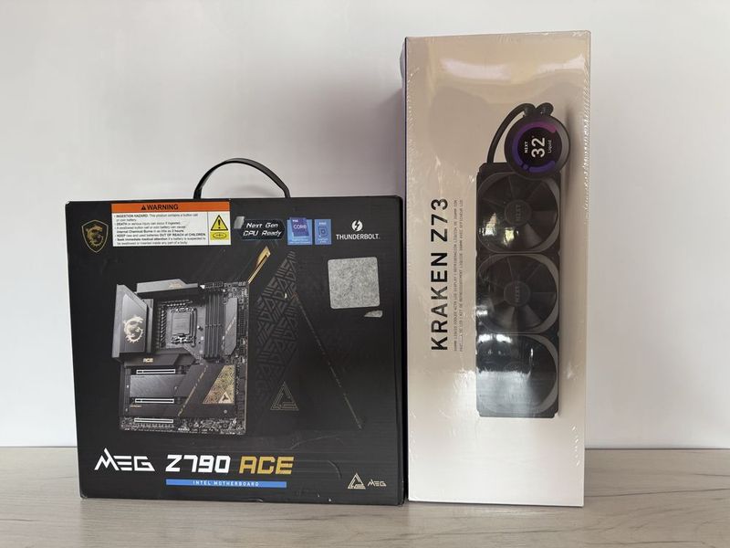 Комбо | MSI MEG Z790 Ace | NZXT Kraken Z73 360mm Комбо | MSI MEG Z790 Ace | NZXT Kraken Z73 360mm