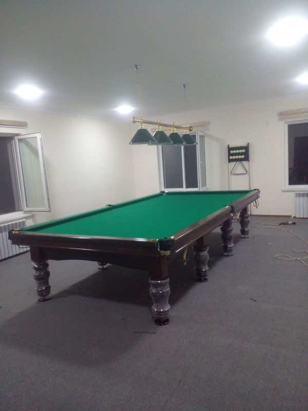 Har xil turdagi va o'lchamdagi Billiard bilyard yasaymiz va o'rnatamiz