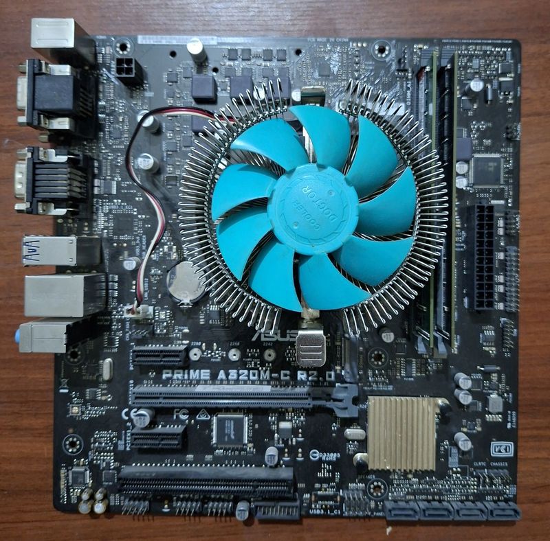 Asus Prime A320M-C & AMD Athlon 200GE