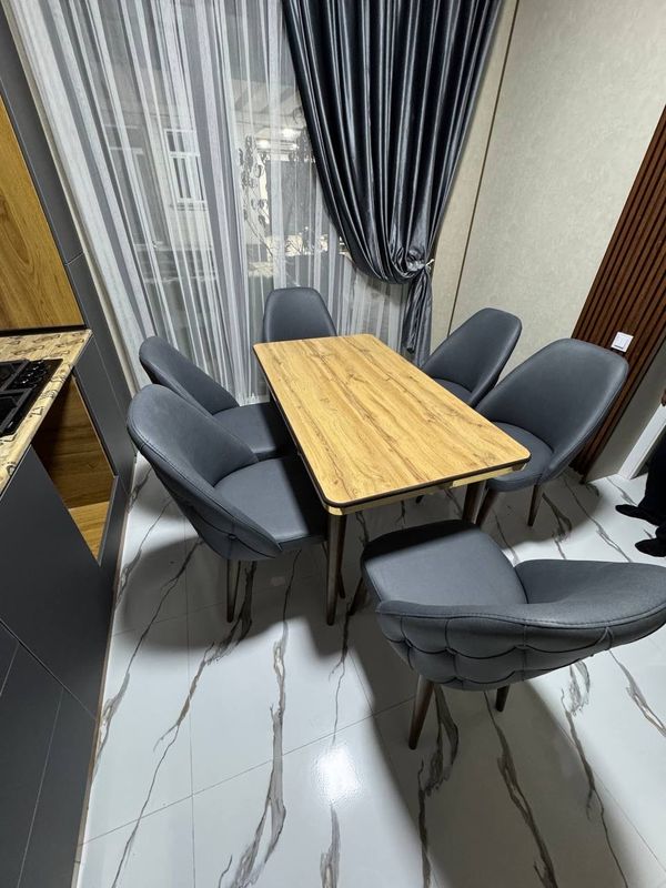 Stol stul 6/1 OSHXONA va KAFE uchun mojalangan