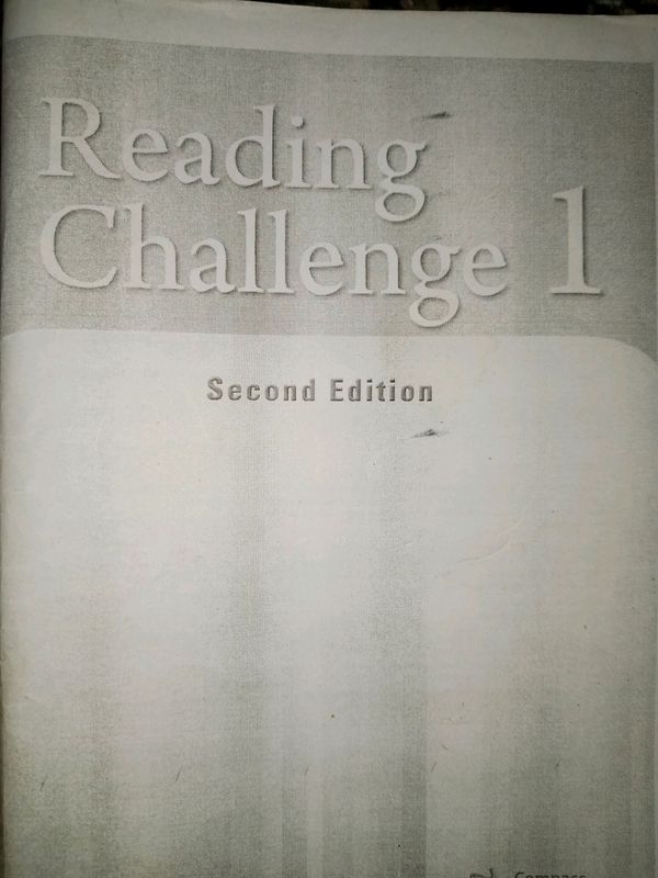 Reading Challenge inglizcha reading kitob
