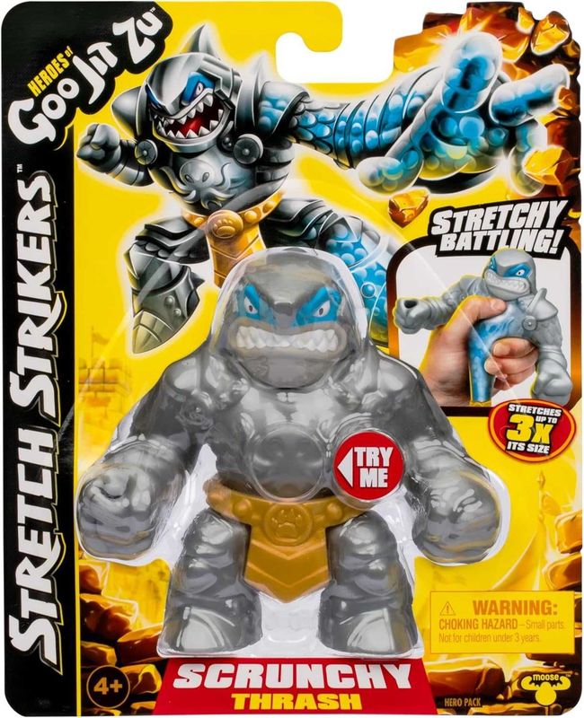 Heroes of Goo Jit Zu Stretch Strikers Pack эластичная фигурка Thrash Heroes of Goo Jit Zu Stretch Strikers Pack эластичная фигурка Thrash