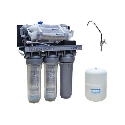 Atlas Filtri OASIS DP SANIC PUMP — осмос с насосом и минерализатором Atlas Filtri OASIS DP SANIC PUMP — осмос с насосом и минерализатором