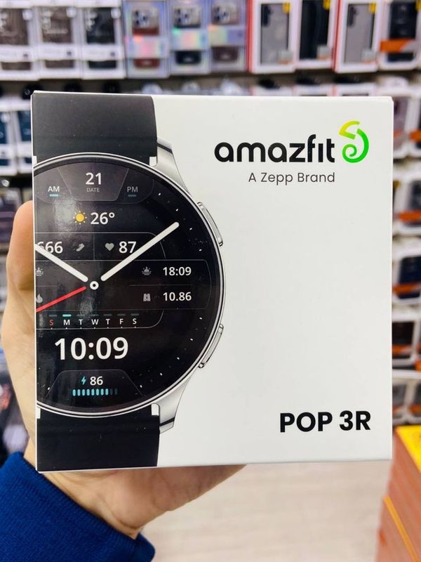 Amazfit Pop 3R / Смарт часы / Умные часы / Доставка 24/7