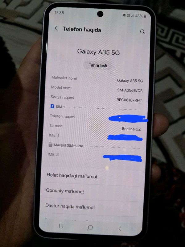 Samsung Galaxy A35 5G 8/128 GB