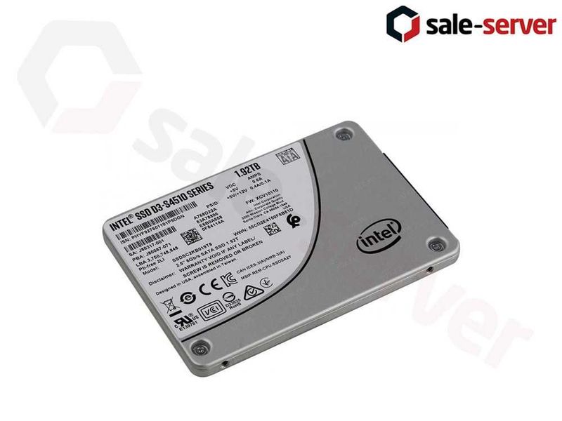 Новый SSD Intei 1.92TB SATAIII 6Gbps