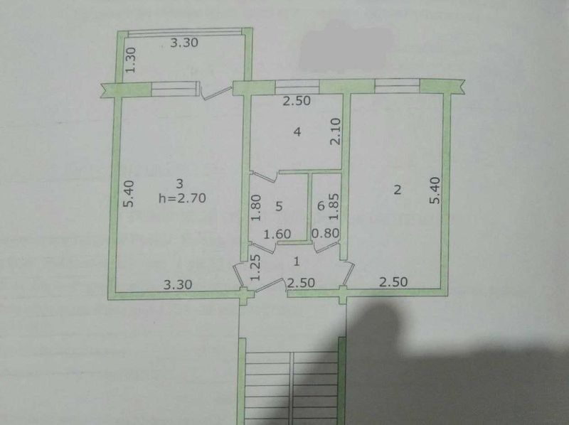 Ттз-4 Бойжигит 2в3/4/4 46м² Панель.