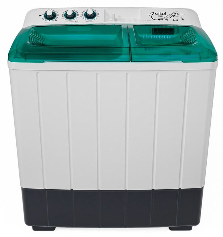 Стиральная машина ARTEL TT80P — 8 кг, свежий зелёный цвет Стиральная машина ARTEL TT80P — 8 кг, свежий зелёный цвет