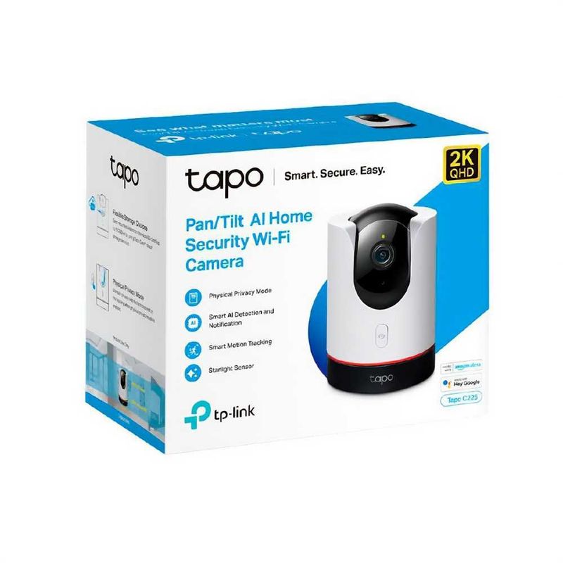 Умная поворотно-наклонная камера с ИИ TP-Link TAPO C225 Умная поворотно-наклонная камера с ИИ TP-Link TAPO C225