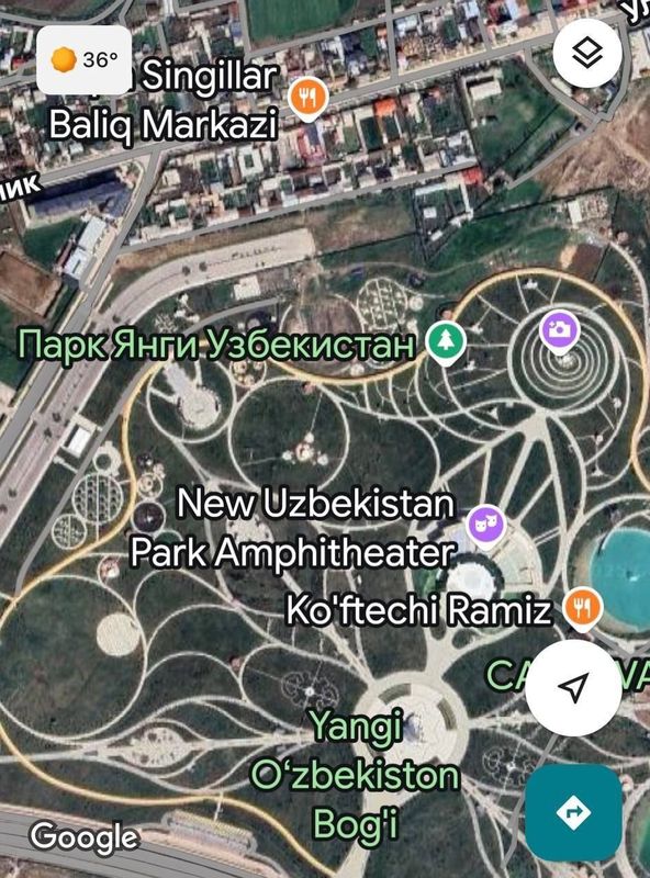 Земля Участок 11 Соток Парк Новый Узбекистан / Новый Ташкент Земля Участок 11 Соток Парк Новый Узбекистан / Новый Ташкент