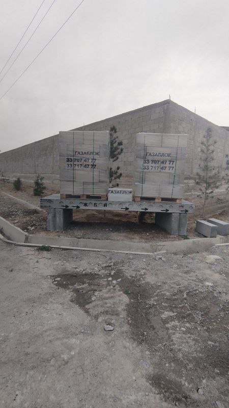 Gazablok 20*30*60 va 12* 30*60 Gazablok 20*30*60 va 12* 30*60