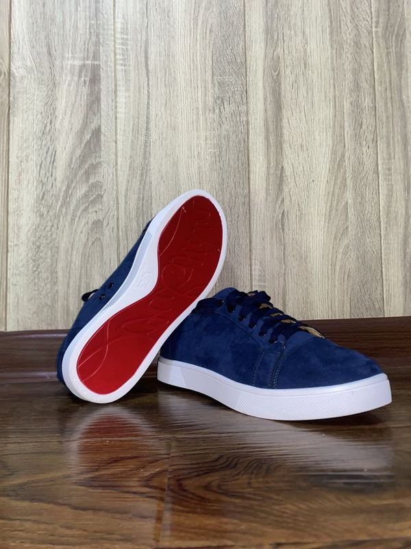 Louboutin темно синие с белой подошвой Louboutin темно синие с белой подошвой