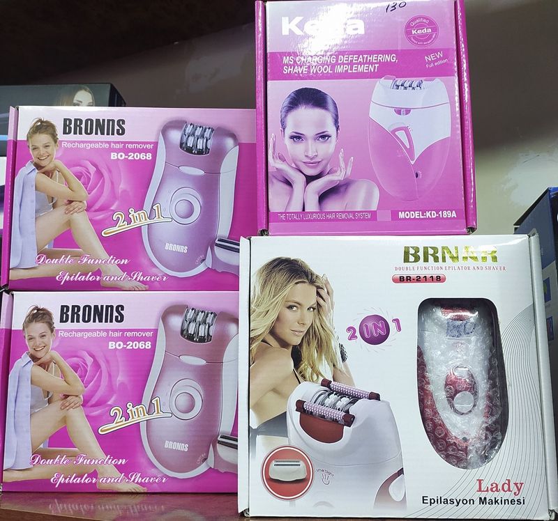 BRONns 2 in 1 Made in china BO-2068 Double Function Epilator and Shav