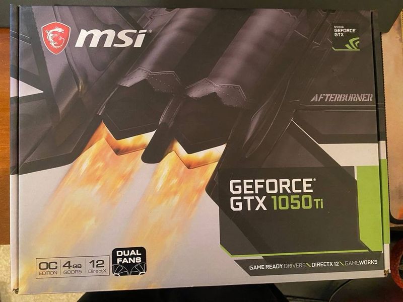 Geforce GTX 1050Ti 4GB