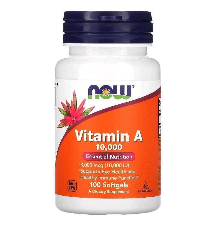 NOW Vitamin A 3000 мкг (10 000 IU) NOW Vitamin A 3000 мкг (10 000 IU)