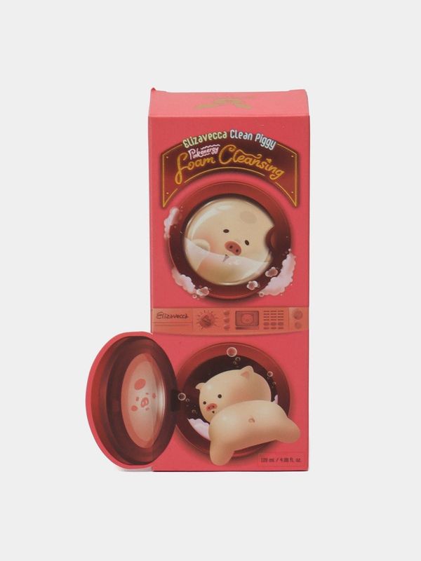 Пенка для умывания Elizavecca Clean Piggy Pinkenergy Foam Cleansing Пенка для умывания Elizavecca Clean Piggy Pinkenergy Foam Cleansing